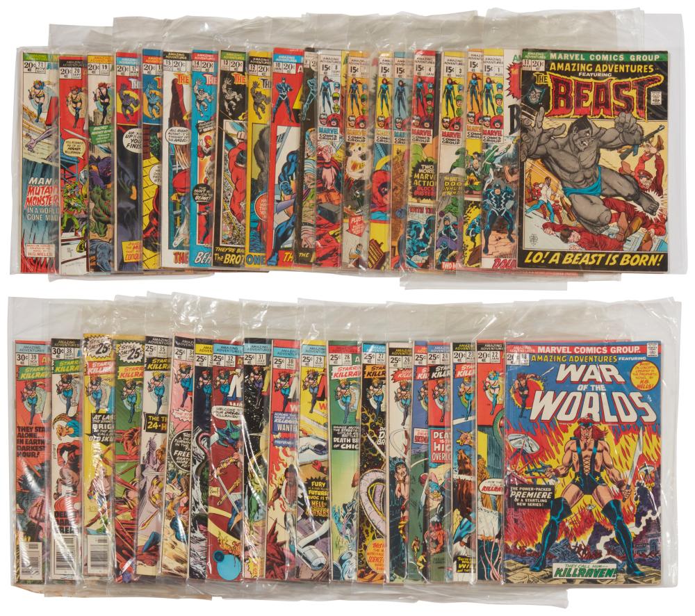 A GROUP OF BRONZE AGE MARVEL