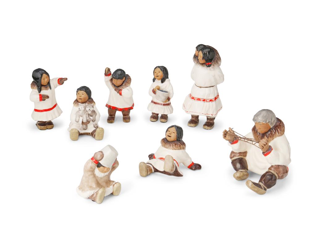 A GROUP OF C. ALAN JOHNSON INUIT