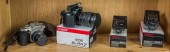 A GROUP OF CANON EOS DSLR CAME