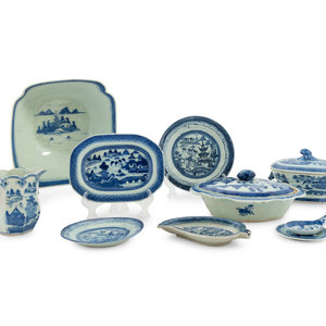 A Group of Chinese Export Porcelain