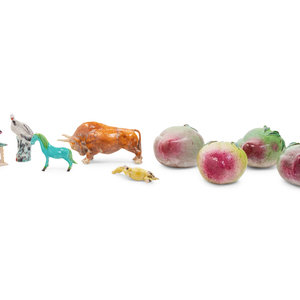 A Group of Chinese Famille Rose