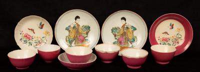 A group of Chinese famille rose