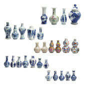 A GROUP OF CHINESE MINIATURE P