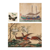 A GROUP OF CHINESE PITH PAINTI