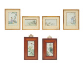 A GROUP OF CHINESE POLYCHROME