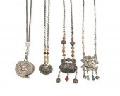 A GROUP OF CHINESE SILVER QILI