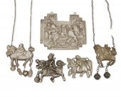 A GROUP OF CHINESE SILVER QILI