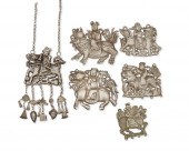 A GROUP OF CHINESE SILVER QILI