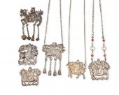A GROUP OF CHINESE SILVER QILI