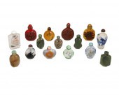 A GROUP OF CHINESE SNUFF BOTTL