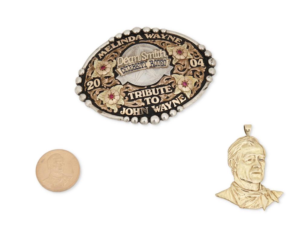 A GROUP OF COMMEMORATIVE JOHN WAYNE