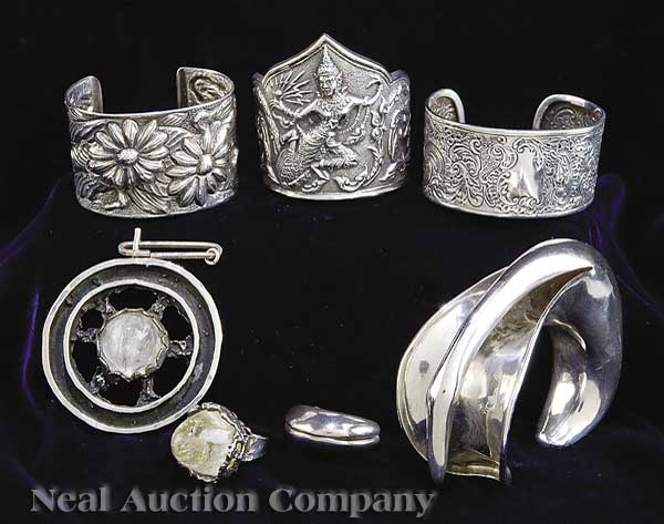 A Group of Contemporary Sterling