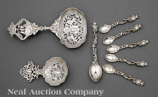 A Group of Continental Silver