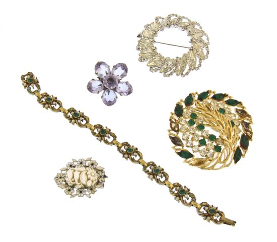 A Group of Coro Jewelry