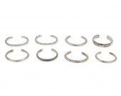 A GROUP OF CUFF BRACELETSA gro