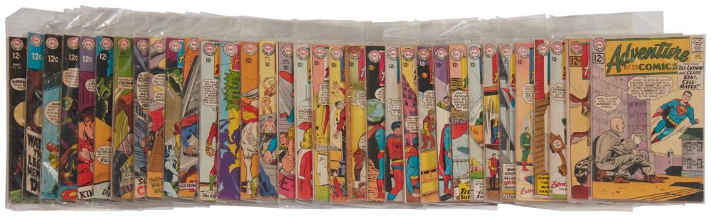 A GROUP OF DC ADVENTURE COMICSA