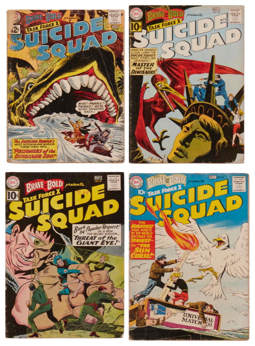 A GROUP OF DC BRAVE AND THE BOLD