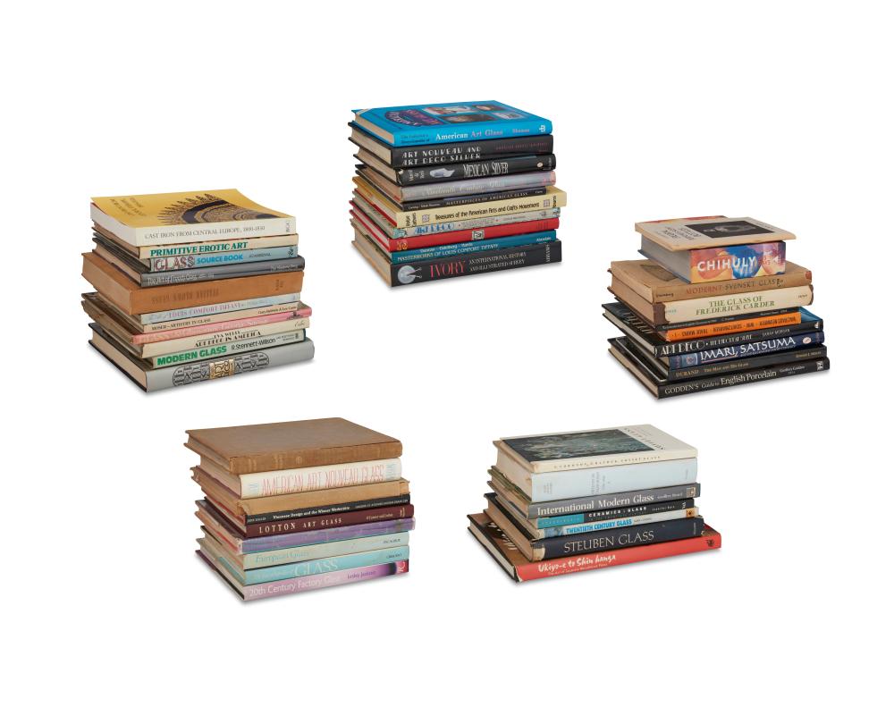 A GROUP OF DECORATIVE ARTS BOOKSA