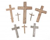 A GROUP OF DEVOTIONAL WOOD WAL