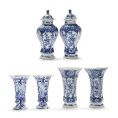 A GROUP OF DUTCH DELFT DIMINUT