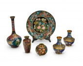 A GROUP OF EAST ASIAN CLOISONN