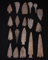 A GROUP OF ECCENTRIC FLINTSA g