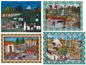 A GROUP OF ECUADOREAN FOLK ART