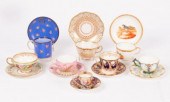 A group of eight 19th Century