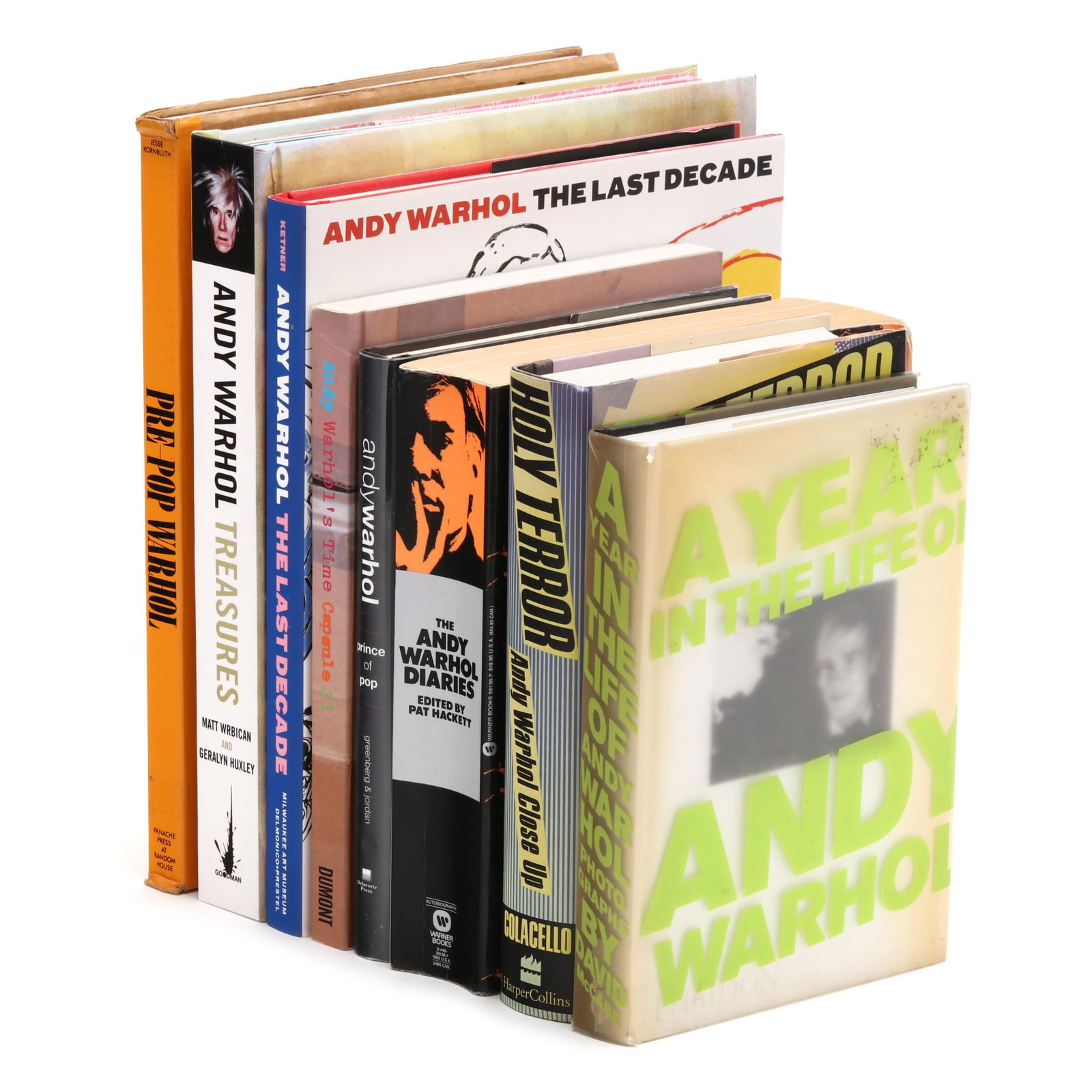 A GROUP OF EIGHT BOOKS ON ANDY