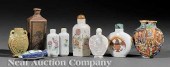 A Group of Eight Chinese Snuff