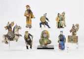 A GROUP OF EIGHT CHINESE POTTE