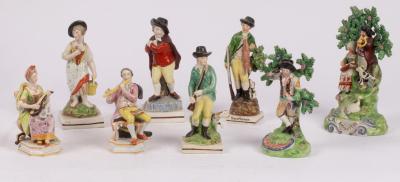 A group of eight English