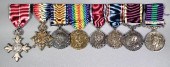 A group of eight George V and