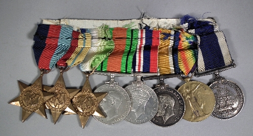 A group of eight George V and