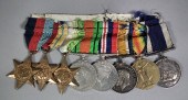 A group of eight George V and