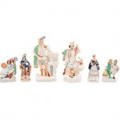 A Group of Eight Staffordshire