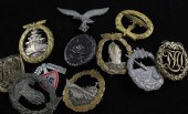 A group of eleven assorted WWI