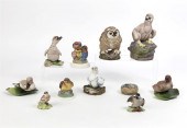 A GROUP OF ELEVEN BOEHM PORCEL