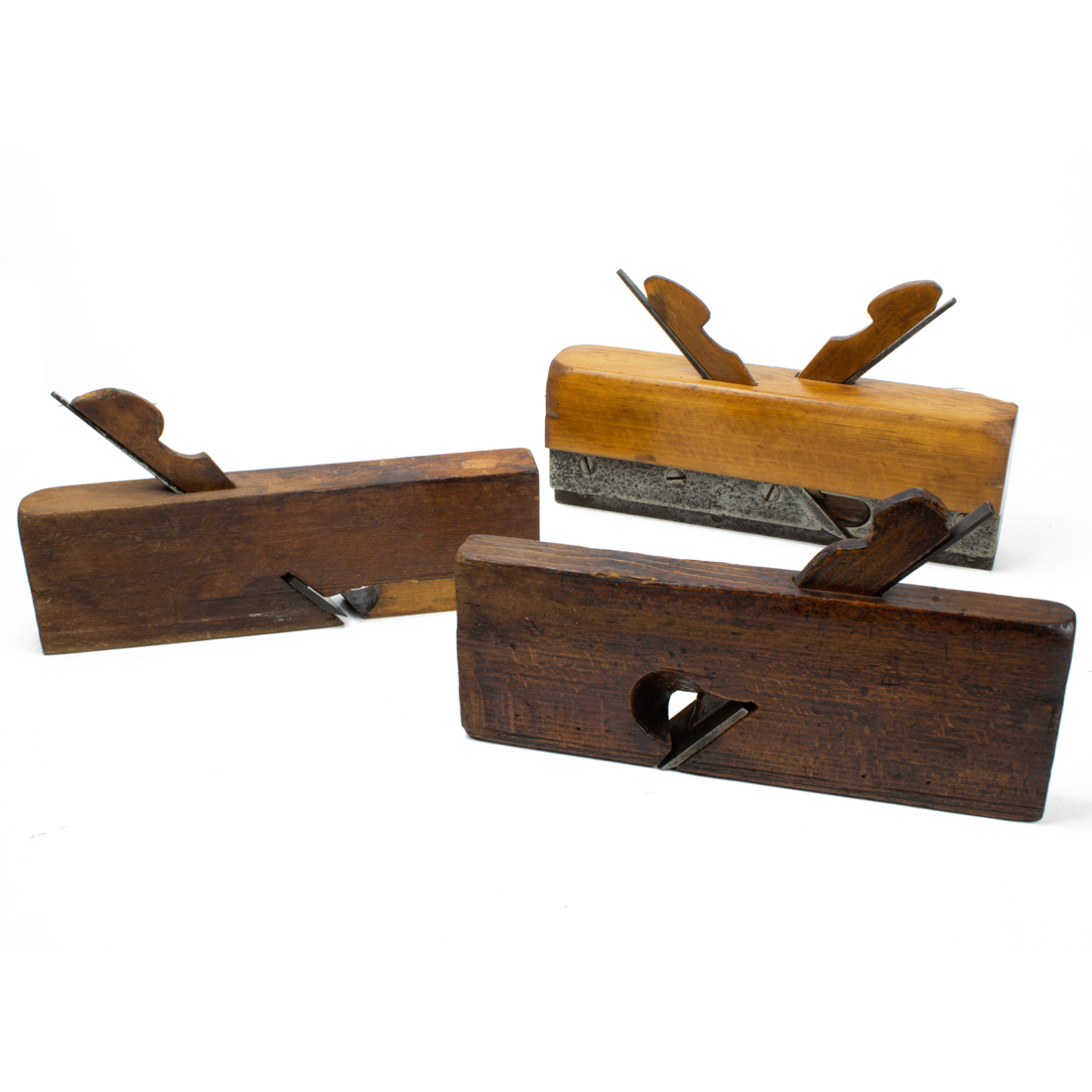 A GROUP OF ELEVEN CARPENTRY WOOD
