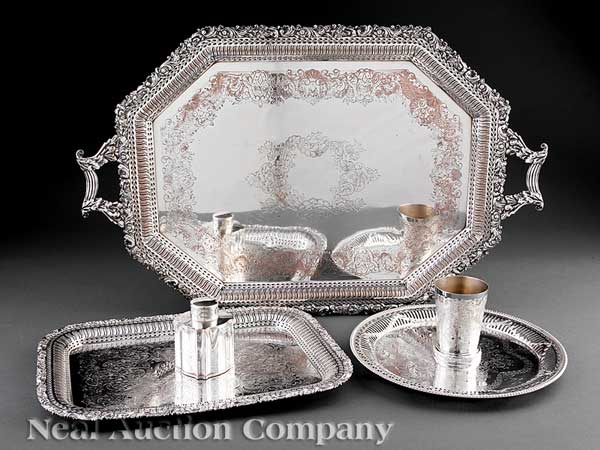 A Group of Ellis Barker Silverplate