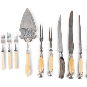 A Group of English Antler and
