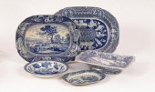 A group of English blue and wh