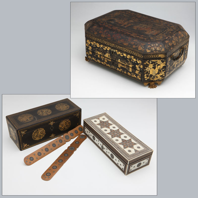 A group of English Colonial table