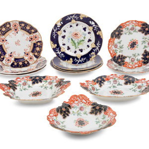 A Group of English Ironstone and