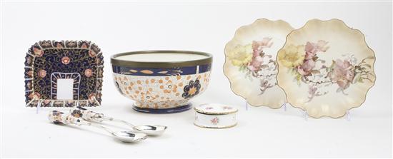 A Group of English Porcelain