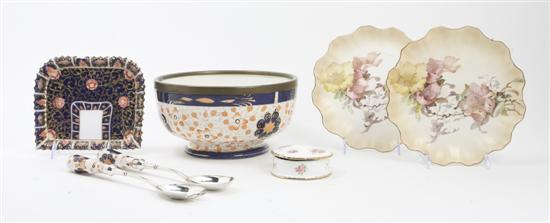 A Group of English Porcelain