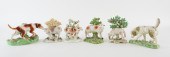 A GROUP OF ENGLISH PORCELAIN A