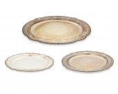 A GROUP OF ENGLISH SILVER-PLAT