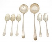 A GROUP OF ENGLISH STERLING SI