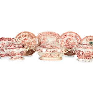 A Group of English Transferware